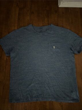 Polo by Ralph Lauren Blue Heather Pocket Tee